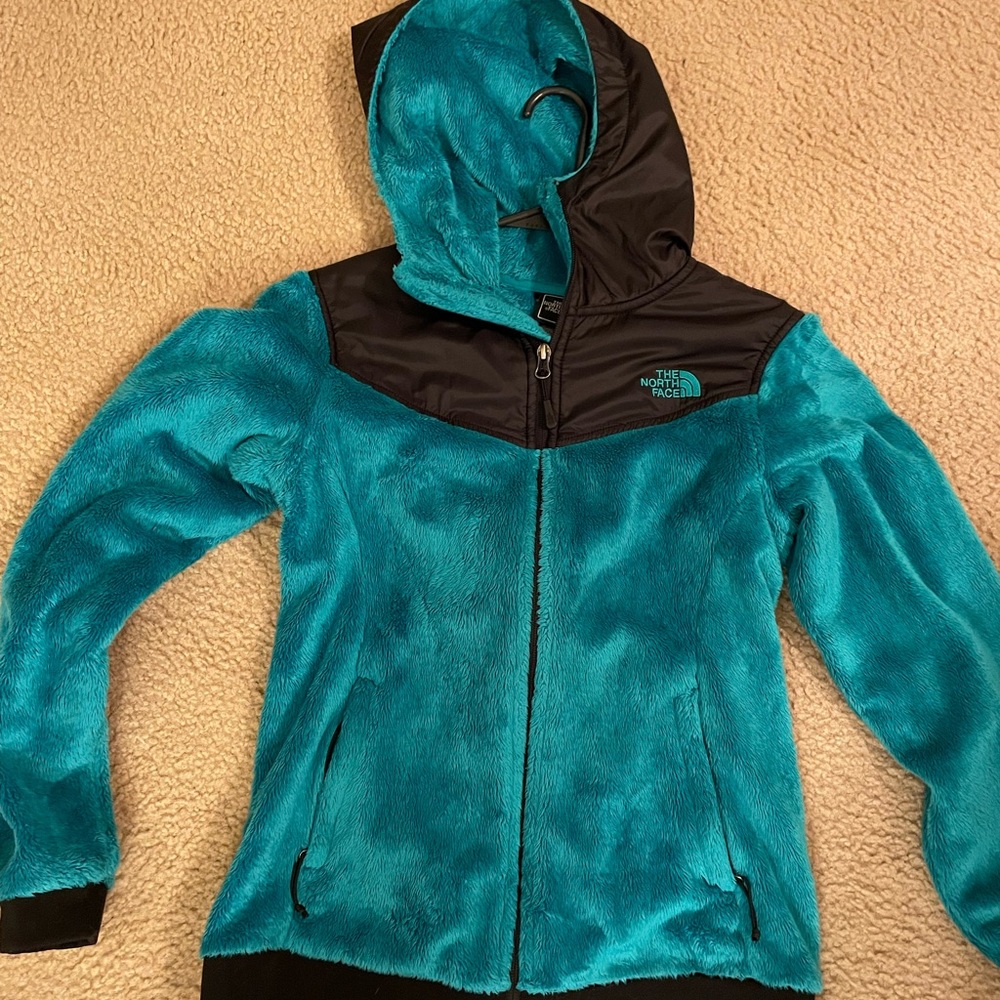 Teal North face hoodie!